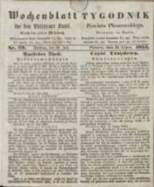Wochenblatt für den Pleschener Kreis : Tygodnik Powiatu Pleszewskiego 1854.07.19 Nr29