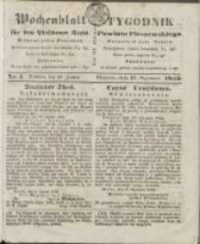 Wochenblatt für den Pleschener Kreis : Tygodnik Powiatu Pleszewskiego 1855.01.27 Nr4