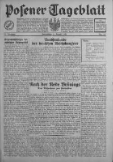 Posener Tageblatt 1931.08.06 Jg.70 Nr178