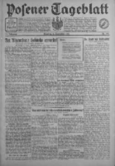 Posener Tageblatt 1931.09.01 Jg.70 Nr199