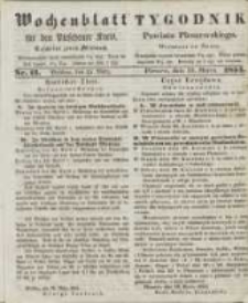 Wochenblatt für den Pleschener Kreis : Tygodnik Powiatu Pleszewskiego 1854.03.15 Nr11