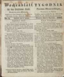 Wochenblatt für den Pleschener Kreis : Tygodnik Powiatu Pleszewskiego 1854.01.04 Nr1