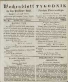 Wochenblatt f&uuml;r den Pleschener Kreis : Tygodnik Powiatu Pleszewskiego 1854.02.01 Nr5