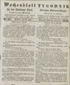 Wochenblatt für den Pleschener Kreis : Tygodnik Powiatu Pleszewskiego 1854.06.21 Nr25