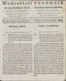 Wochenblatt für den Pleschener Kreis : Tygodnik Powiatu Pleszewskiego 1854.11.11 Nr45