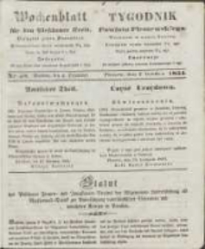 Wochenblatt für den Pleschener Kreis : Tygodnik Powiatu Pleszewskiego 1854.12.02 Nr48