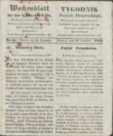 Wochenblatt f&uuml;r den Pleschener Kreis : Tygodnik Powiatu Pleszewskiego 1854.12.23 Nr51