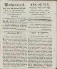 Wochenblatt für den Pleschener Kreis : Tygodnik Powiatu Pleszewskiego 1854.12.30 Nr52