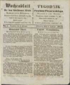 Wochenblatt für den Pleschener Kreis : Tygodnik Powiatu Pleszewskiego 1855.02.03 Nr5