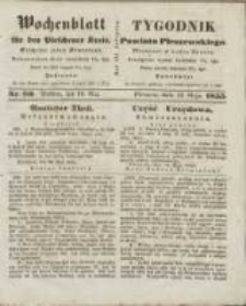 Wochenblatt für den Pleschener Kreis : Tygodnik Powiatu Pleszewskiego 1855.05.19 Nr20