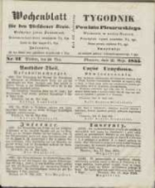 Wochenblatt für den Pleschener Kreis : Tygodnik Powiatu Pleszewskiego 1855.05.26 Nr21