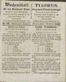 Wochenblatt für den Pleschener Kreis : Tygodnik Powiatu Pleszewskiego 1855.09.08 Nr36