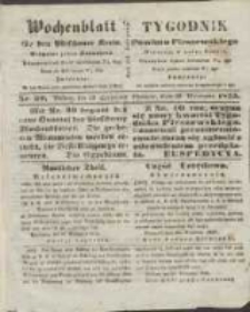 Wochenblatt für den Pleschener Kreis : Tygodnik Powiatu Pleszewskiego 1855.09.29 Nr39
