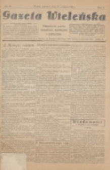 Gazeta Wieleńska: niezależne pismo narodowe, społeczne i polityczne 1925.12.31 R.1 Nr39