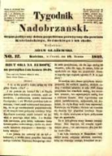 Tygodnik Nadobrzański: organ polityczny dobru pospolitemu poświęcony dla powiatu kościańskiego, śremskiego i ich okolic.1849.04.19.No.17