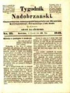 Tygodnik Nadobrzański: organ polityczny dobru pospolitemu poświęcony dla powiatu kościańskiego, śremskiego i ich okolic.1849.05.10.No.23