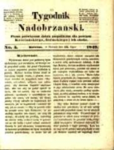 Tygodnik Nadobrzański: organ polityczny dobru pospolitemu poświęcony dla powiatu kościańskiego, śremskiego i ich okolic.1849.07.15.No.5