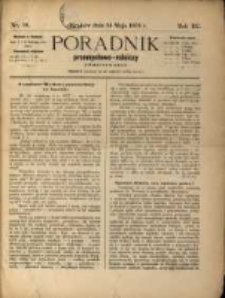 Poradnik Przemysłowo-Rolniczy Ilustrowany.1876.05.15.Nr.10