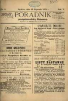 Poradnik Przemysłowo-Rolniczy Ilustrowany.1878.01.15.Nr.2