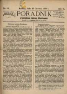 Poradnik Przemysłowo-Rolniczy Ilustrowany.1878.06.15.Nr.12