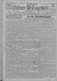 Posener Tageblatt 1927.09.01 Jg.66 Nr198