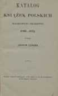Katalog książek polskich teologicznych i religijnych: (1860-1872)