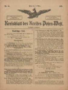 Kreisblatt des Kreises Posen-West 1918.03.13 Jg.30 Nr19