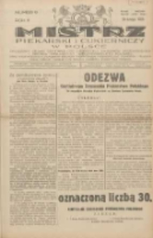 Mistrz Piekarski i Cukierniczy w Polsce: urzędowy organ Centralnego Zrzeszenia związków wojewódzkich i Cechów Piekarskich Rzeczypospolitej Polskiej oraz wojewódzkich Związków Cechów Piekarskich Wielkopolski, Pomorza i Śląska; Tygodnik poświęcony obronie interesów piekarstwa, cukiernictwa i wszelkich branż pokrewnych 1928.02.26 R.3 Nr9
