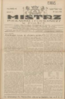 Mistrz Piekarski i Cukierniczy w Polsce: urzędowy organ Centralnego Zrzeszenia związków wojewódzkich i Cechów Piekarskich Rzeczypospolitej Polskiej oraz wojewódzkich Związków Cechów Piekarskich Wielkopolski, Pomorza i Śląska; Tygodnik poświęcony obronie interesów piekarstwa, cukiernictwa i wszelkich branż pokrewnych 1930.03.29 R.5 Nr13