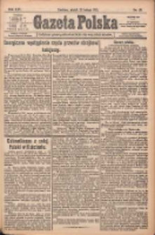 Gazeta Polska: codzienne pismo polsko-katolickie dla wszystkich stanów 1921.02.25 R.25 Nr39