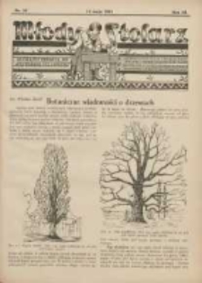 Młody Stolarz: bezpłatny dodatek do "Przeglądu Stolarskiego" 1932.05.16 R.3 Nr10