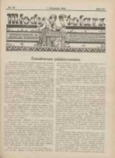 Młody Stolarz: bezpłatny dodatek do "Przeglądu Stolarskiego" 1932.11.01 R.3 Nr21