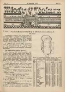 Młody Stolarz: bezpłatny dodatek do "Przeglądu Stolarskiego" 1931.01.16 R.2 Nr2