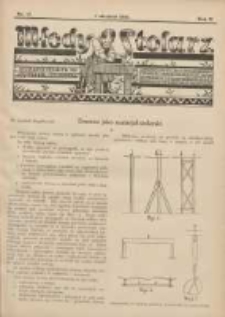 Młody Stolarz: bezpłatny dodatek do "Przeglądu Stolarskiego" 1931.08.01 R.2 Nr15