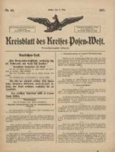 Kreisblatt des Kreises Posen-West 1917.05.03 Jg.29 Nr23
