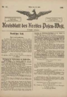 Kreisblatt des Kreises Posen-West 1918.06.12 Jg.30 Nr44