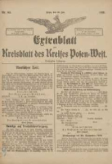 Extrablatt zum Kreisblatt des Kreises Posen-West 1918.07.13 Jg.30 Nr53