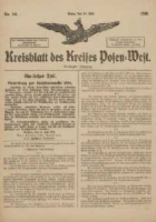 Kreisblatt des Kreises Posen-West 1918.07.24 Jg.30 Nr56