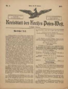 Kreisblatt des Kreises Posen-West 1918.01.16 Jg.30 Nr4