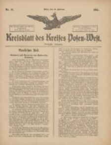 Kreisblatt des Kreises Posen-West 1918.02.27 Jg.30 Nr16