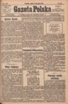 Gazeta Polska: codzienne pismo polsko-katolickie dla wszystkich stanów 1921.08.12 R.25 Nr177