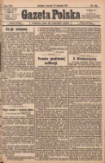 Gazeta Polska: codzienne pismo polsko-katolickie dla wszystkich stanów 1921.08.23 R.25 Nr185