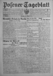 Posener Tageblatt 1931.10.25 Jg.70 Nr246