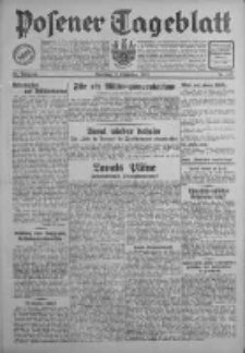 Posener Tageblatt 1931.11.03 Jg.70 Nr253