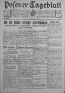 Posener Tageblatt 1931.11.05 Jg.70 Nr255