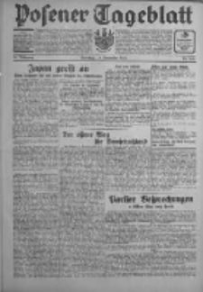 Posener Tageblatt 1931.11.15 Jg.70 Nr264