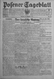 Posener Tageblatt 1931.11.22 Jg.70 Nr270
