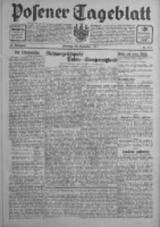 Posener Tageblatt 1931.11.24 Jg.70 Nr271