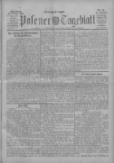 Posener Tageblatt 1905.01.28 Jg.44 Nr47; Morgen Ausgabe