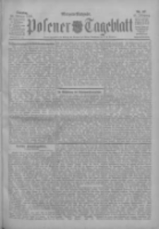 Posener Tageblatt 1905.02.26 Jg.44 Nr97; Morgen Ausgabe